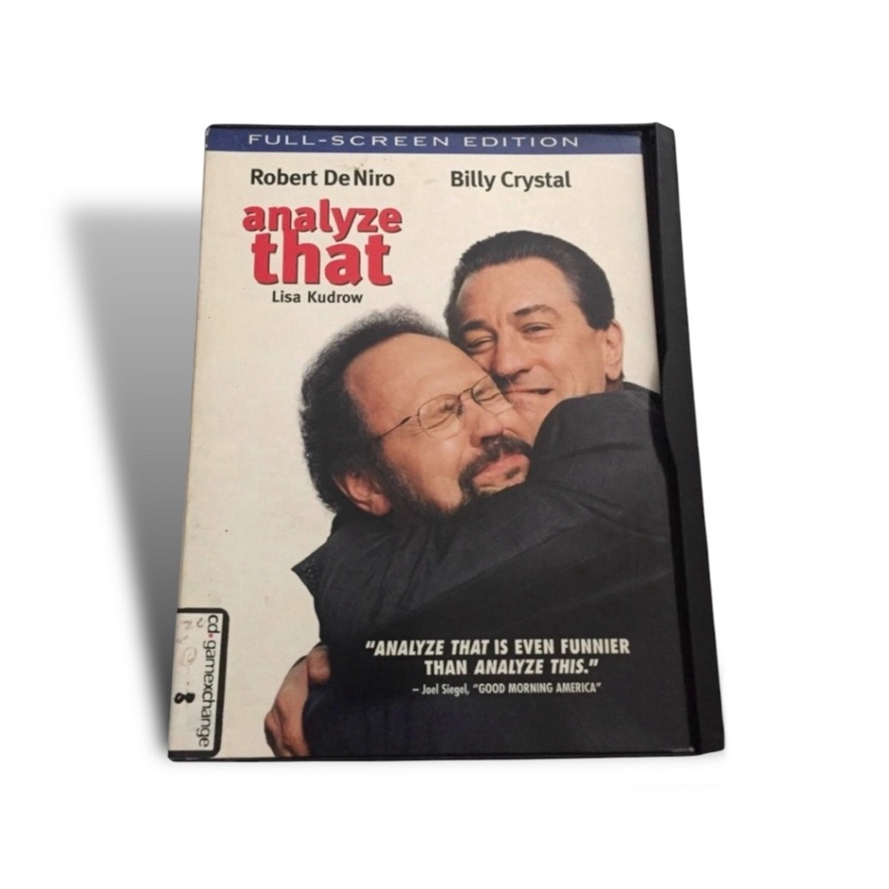 ηεω Analyze That DVD Full Screen - Robert De Niro - Billy Crystal - Lisa Kudrow
